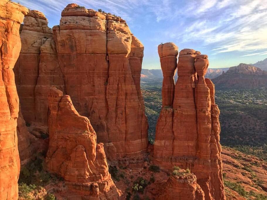 Close To Fresh Creek! Sleeps 12 ~ Amazing Views W/Serene Open Space ~ Hot Tub + Game Room ~ Trails Outside Sedona Zewnętrze zdjęcie